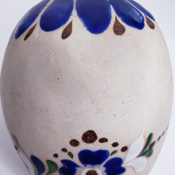 ? Tonala MEXICAN Pottery Folk Art Owl Statue Figurine 5" Tall - Picture 8 of 8